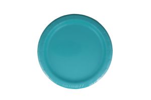 TEAL 7 INCH PLATE  