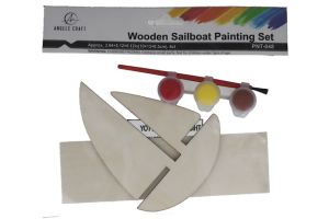 WOODEN BOAT SHAPE  