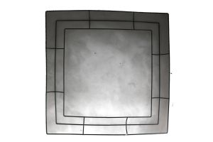 METAL FLOWER FRAME SQUARE