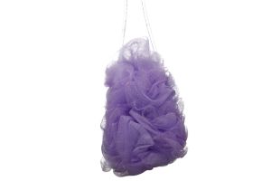 SHOWER SPONGE WITH LONG HANDLE