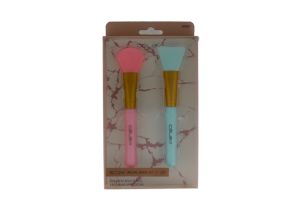 1.99 LOVELY SILICONE FACIAL MASK BRUSH SET 