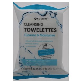 CLEANSING TOWELETTES 25 PACK  