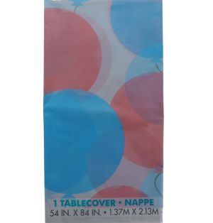 GENDER REVEAL TABLE COVER  