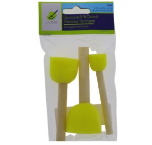 1.99 SPOUNCE IT AND DAB IT PAINTING SPONGES 3 PACK  