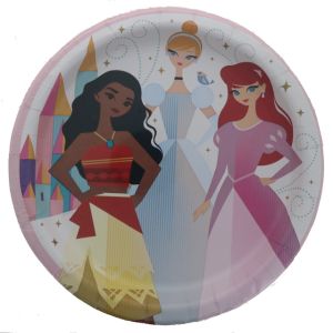 PRINCESS PLATE 9 INCH 8 PACK. XXX  