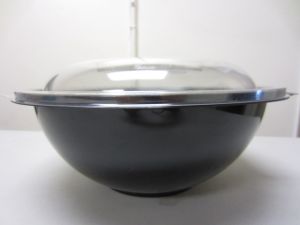 ROUND SERVING BOWL WITH LID  