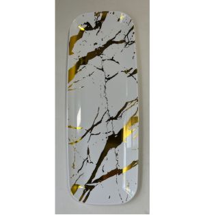 7.99 WHITE GOLD TRAY  