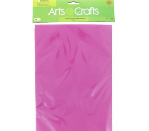 ADHESIVE MAGENTA  FOAM SHEETS 8 INCH X 12 INCH  