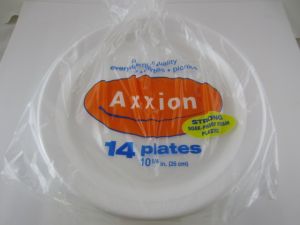 FOAM PLATES 10IN 14PC  