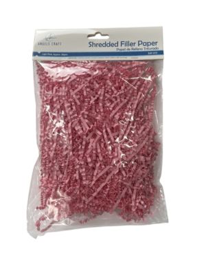 1.99 PINK SHREDDED FILLER APPROX 30 GRAMS 