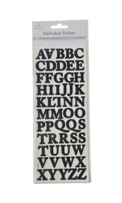 1.99 ALPHABET STICKER 2 SHEETS 