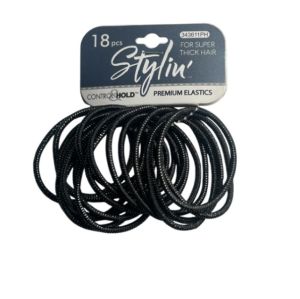 STYLIN PREMIUM ELASTICS 18 PCS