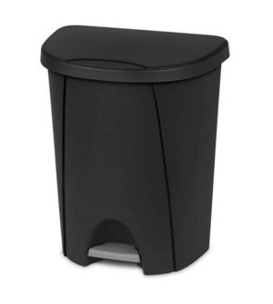 14.99 STERILITE 6.6 GALLOON STEP ON TRASH BIN