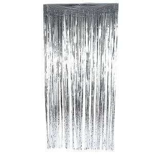 SILVER FOIL DOOR CURTAIN 