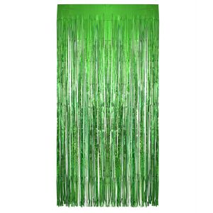 GREEN FOIL DOOR CURTAIN