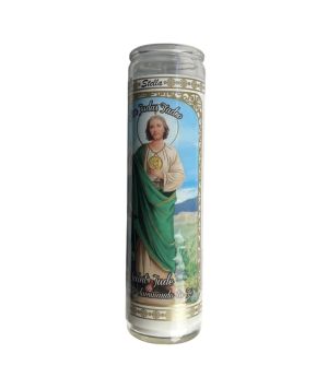SAN JUDAS RELIGIOUS CANDLE 