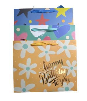 HAPPY BIRTHDAY MEDIUM GIFT BAG 