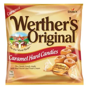 WERTHERS ORIGINAL CARAMEL HARD CANDIES 