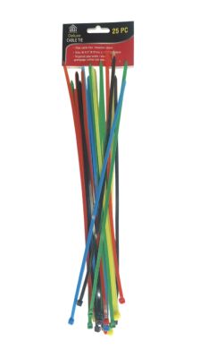 DELUXE CABLE TIE 25 PC