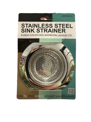 SINK STRAINER STAINLESS STEEL