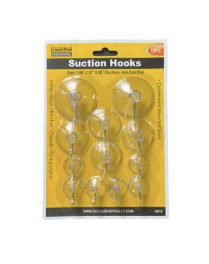 SUCTION HOOKS 12 PC