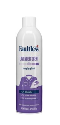 2.99 FAULTLESS LAVEDNER SCENT IRONING SPRAY STARTCH