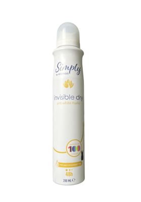 1.99 SIMPLY FOR WOMEN INVISIBLE DRY 200 ML