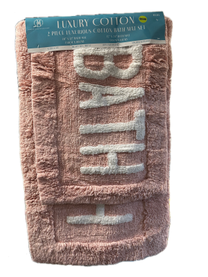 9.99 BLUSH BATH MAT 