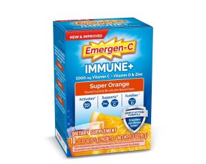 2.99 EMERGEN-C IMMUNE PLUSE SUPER ORANGE DRINK MIX