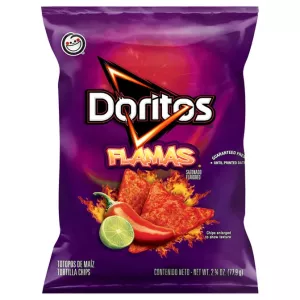 2.69 DORITOS FLAMAS 70.8 GRAMS