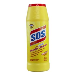 1.99 SOS POWDER CLEANSER WITH BLEACH 21 OZ