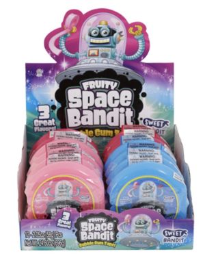 FRUITY SPACE BANDIT BUBBLE GUM TAPE