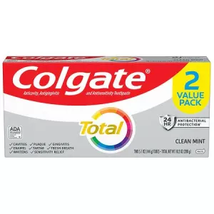 4.99 COLGATE TOTAL CLEAN MINT TOOTHPASTE 2 PACK