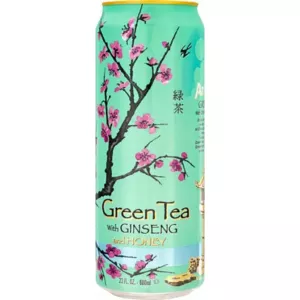 ARIZONA GREEN TEA WITH GINSEG AND HONEY 22 FL OZ