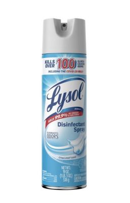 7.99 LYSOL DISINFECTING SPRAY 19 OZ 