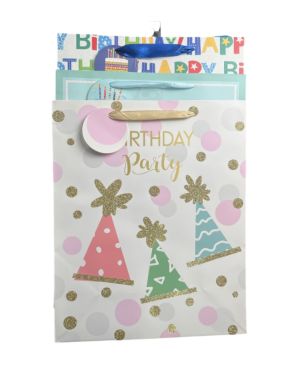 XL BIRTHDAY PARTY GIFT BAG 