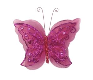 HOT PINK BUTTERFLY