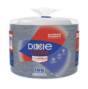 19.99 DIXIE PLATES 186 PLATES