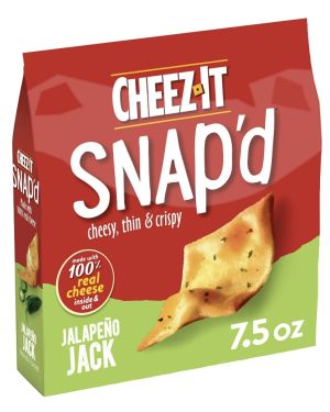 2.99 CHEEZ IT SNAP'D JALAPENO JACK 7.5 OZ