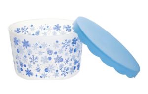 1.99 CHRISTMAS PLASTIC CONTAINER 