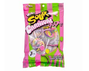 MINI SOUR CARNIVAL POPS 7 COUNT 2.9 OZ