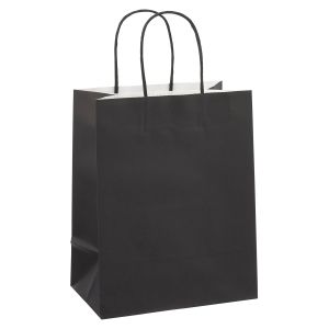 BLACK 3 CRAFT BAGS 8 X 10 X 4.75 INCH