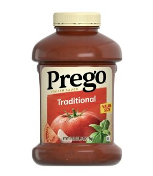 5.99 PREGO ITALIAN SAUCE TRADITIONAL 67 OZ