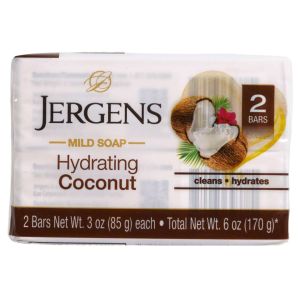 1.99 JERGENS HYDRATING COCONUT 2 BARS