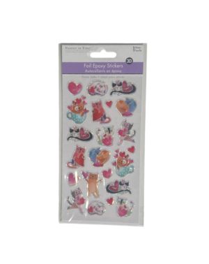 PAPER CRAFT STICKER CAT