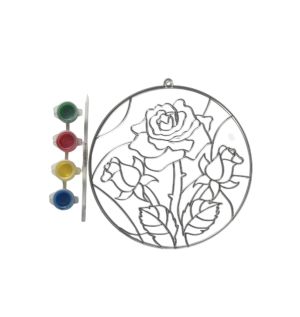 3D DIY 6.8" SUNCATCHER ROSE