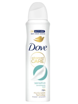 4.99 DOVE ADVANCED CARE SENSITIVE 150 ML