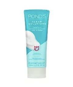 1.99 PONDS CLEAR SOLUTIONS FACIAL FOAM 1.7 FL OZ 