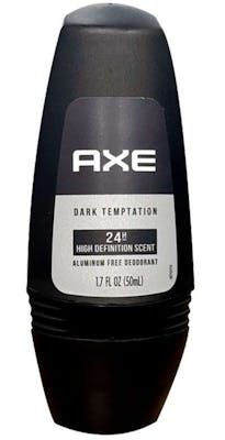 1.99 AXE DARK TEMPTATION 24 HOUR ALUMINUM FREE DEODORANT 1.7 FL OZ