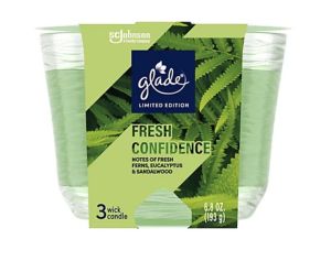 3.99 GLADE FRESH CONFIDENCE CANDLE 